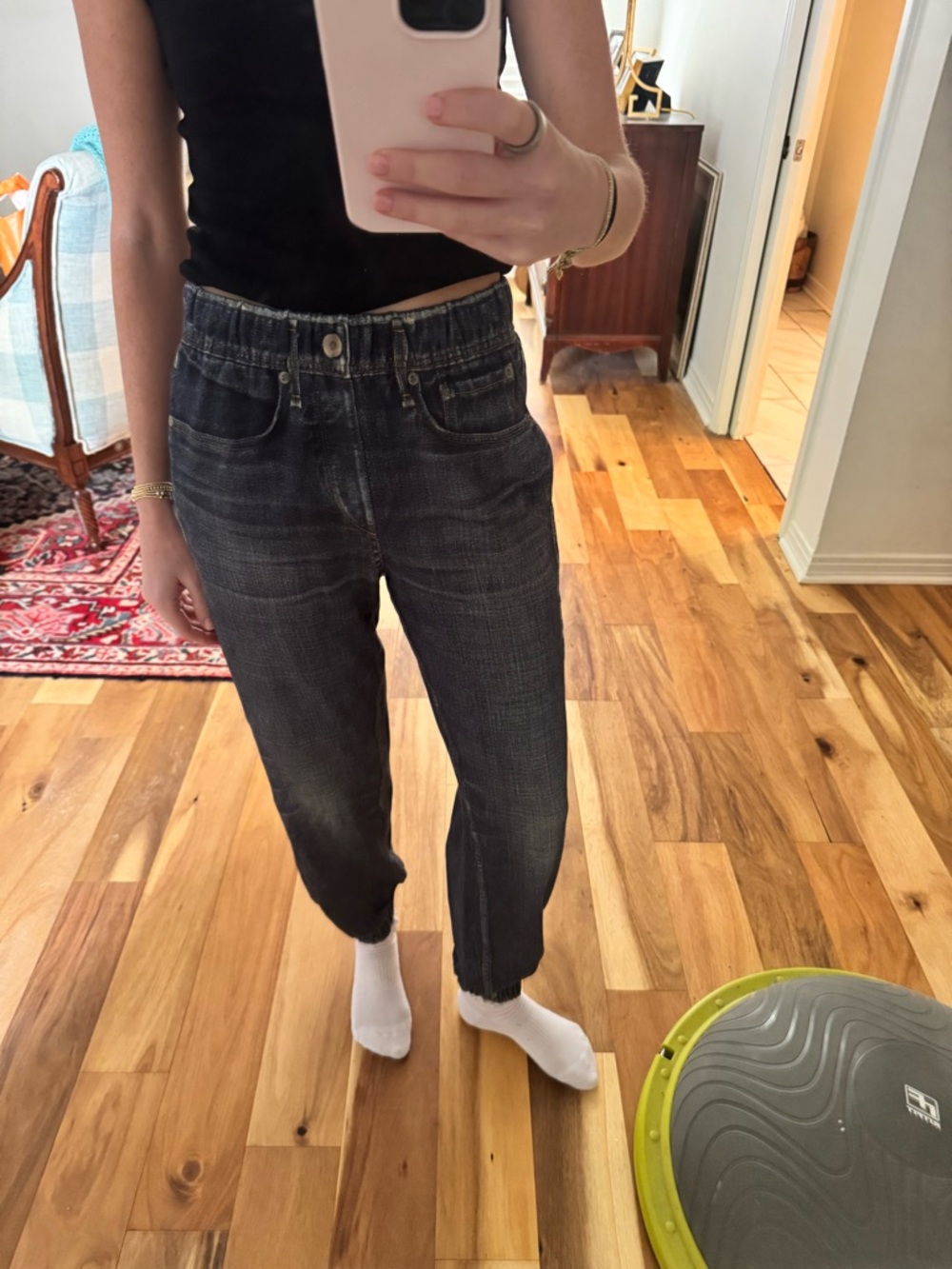 Rag and Bone Sweatpant Jeans “Miramar Jogger” size small - Picture 9 of 9